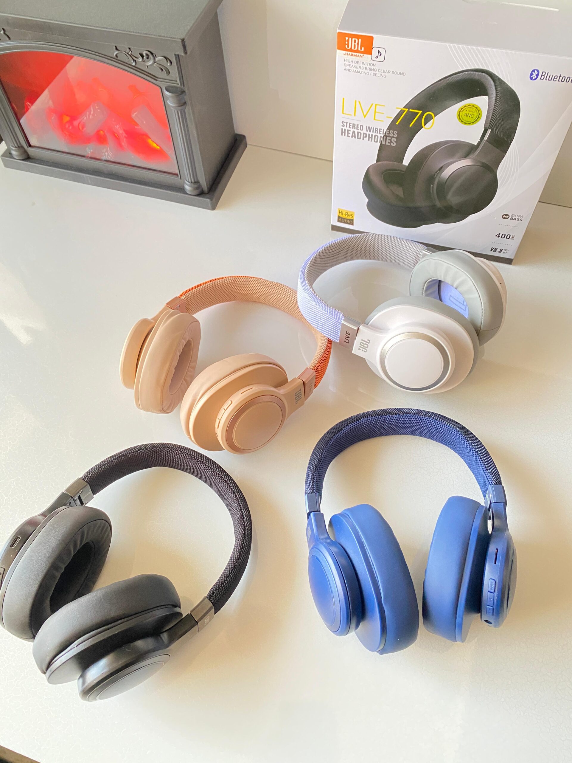 JBL Live 770 ANC Wireless Headphones with Active Noise Cancellation