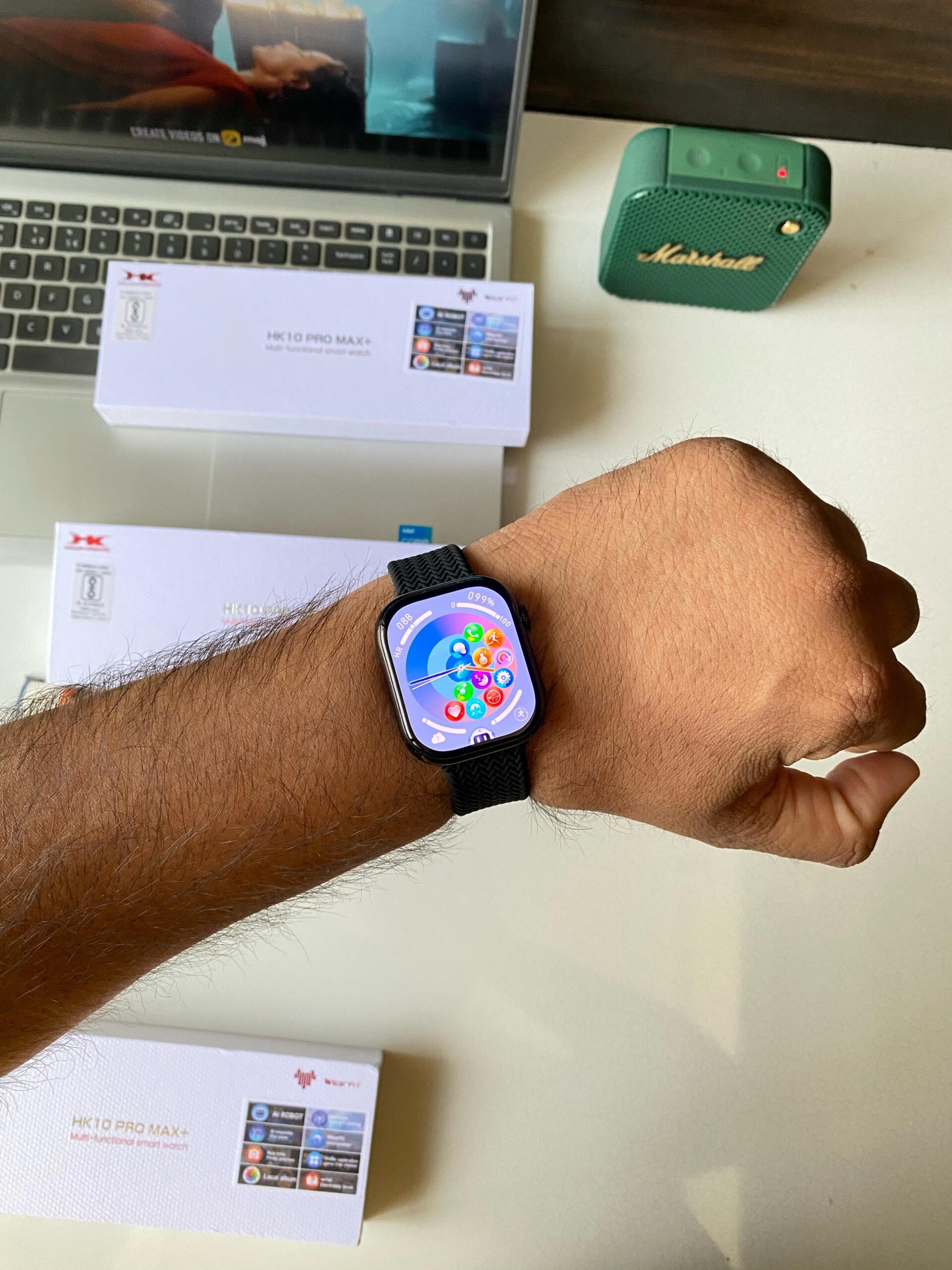 HK10 Pro Max+ AMOLED Smartwatch with AI Features & 4GB Storage - Image 11