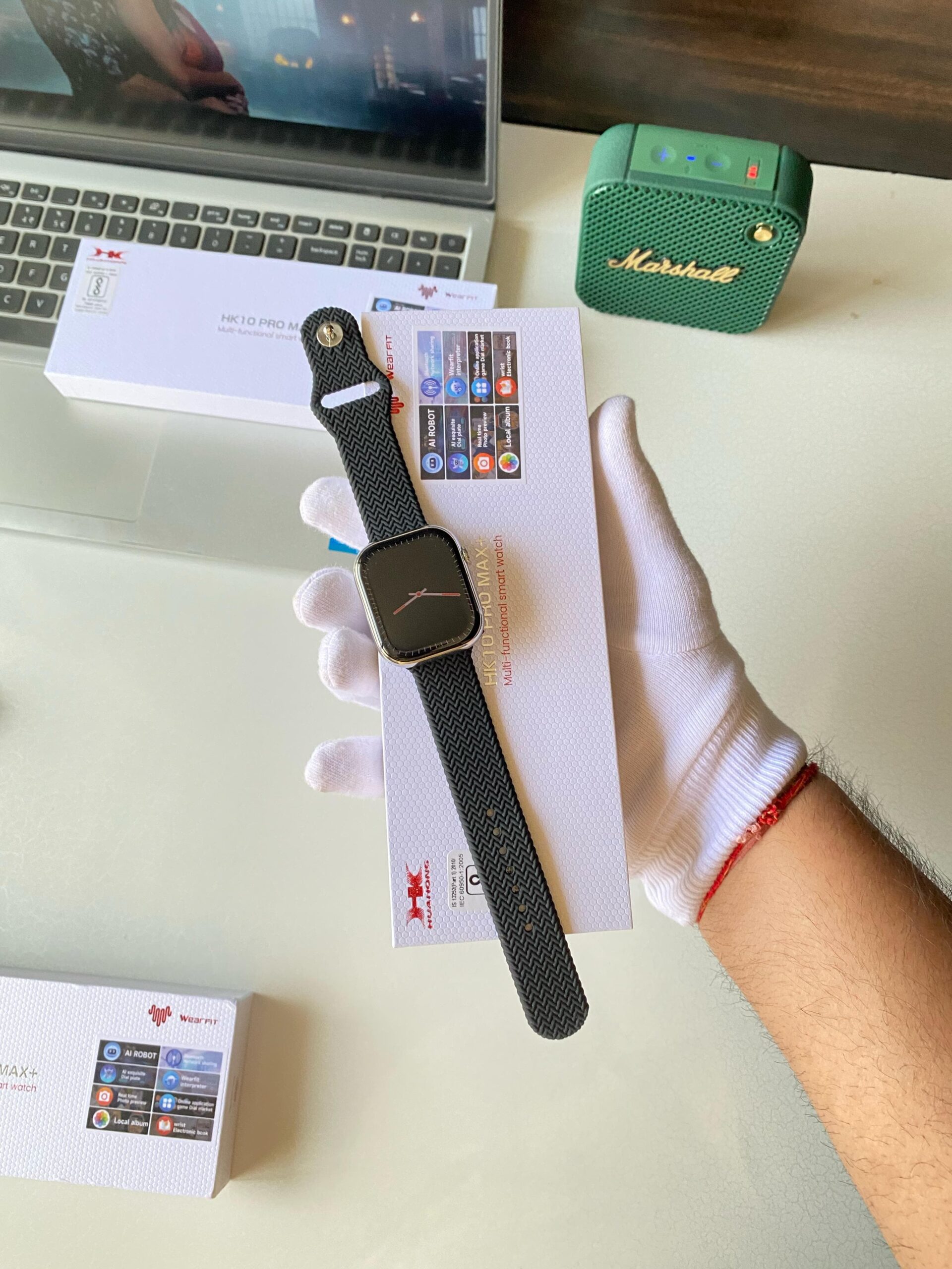 HK10 Pro Max+ AMOLED Smartwatch with AI Features & 4GB Storage - Image 13