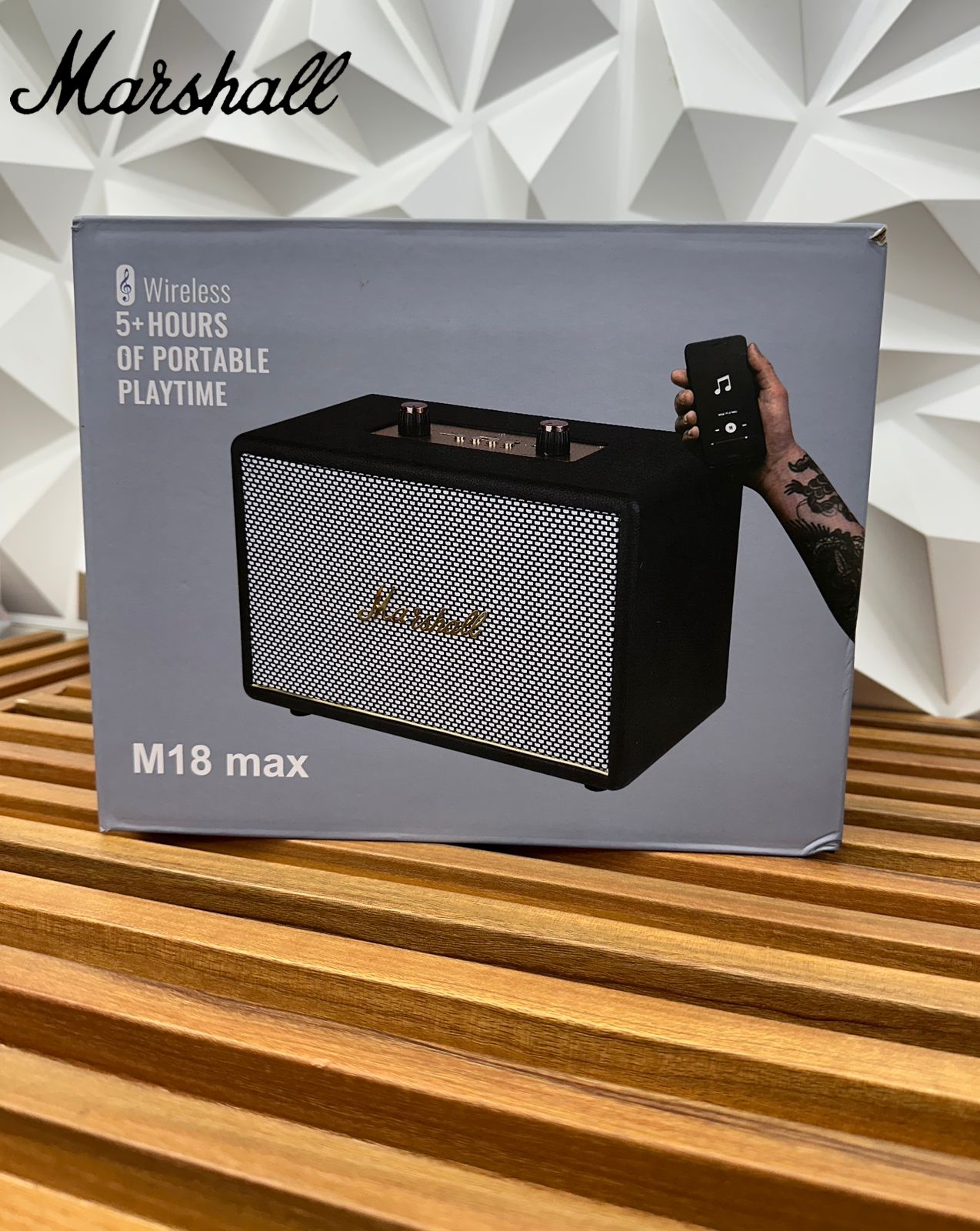 M18 Max Portable Bluetooth Speaker with 20W Sound Output - Image 3