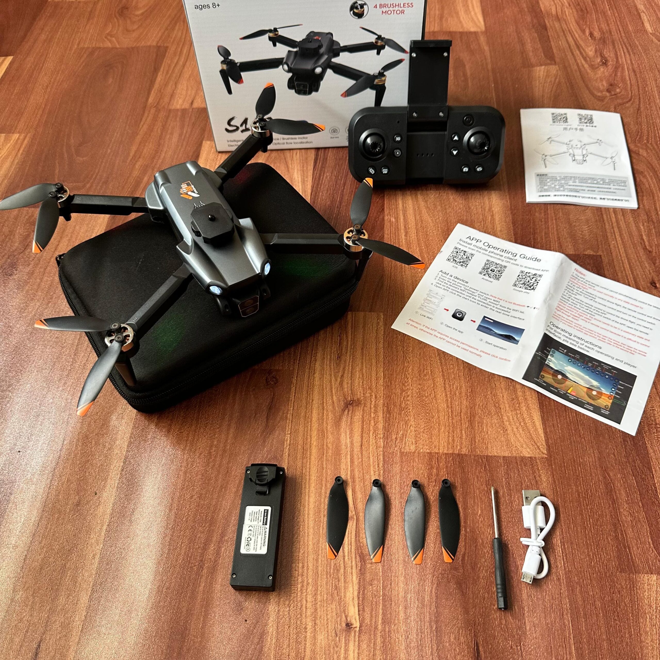 S119 Max Dual Camera Drone with Gimbal & Brushless Motor - Image 7