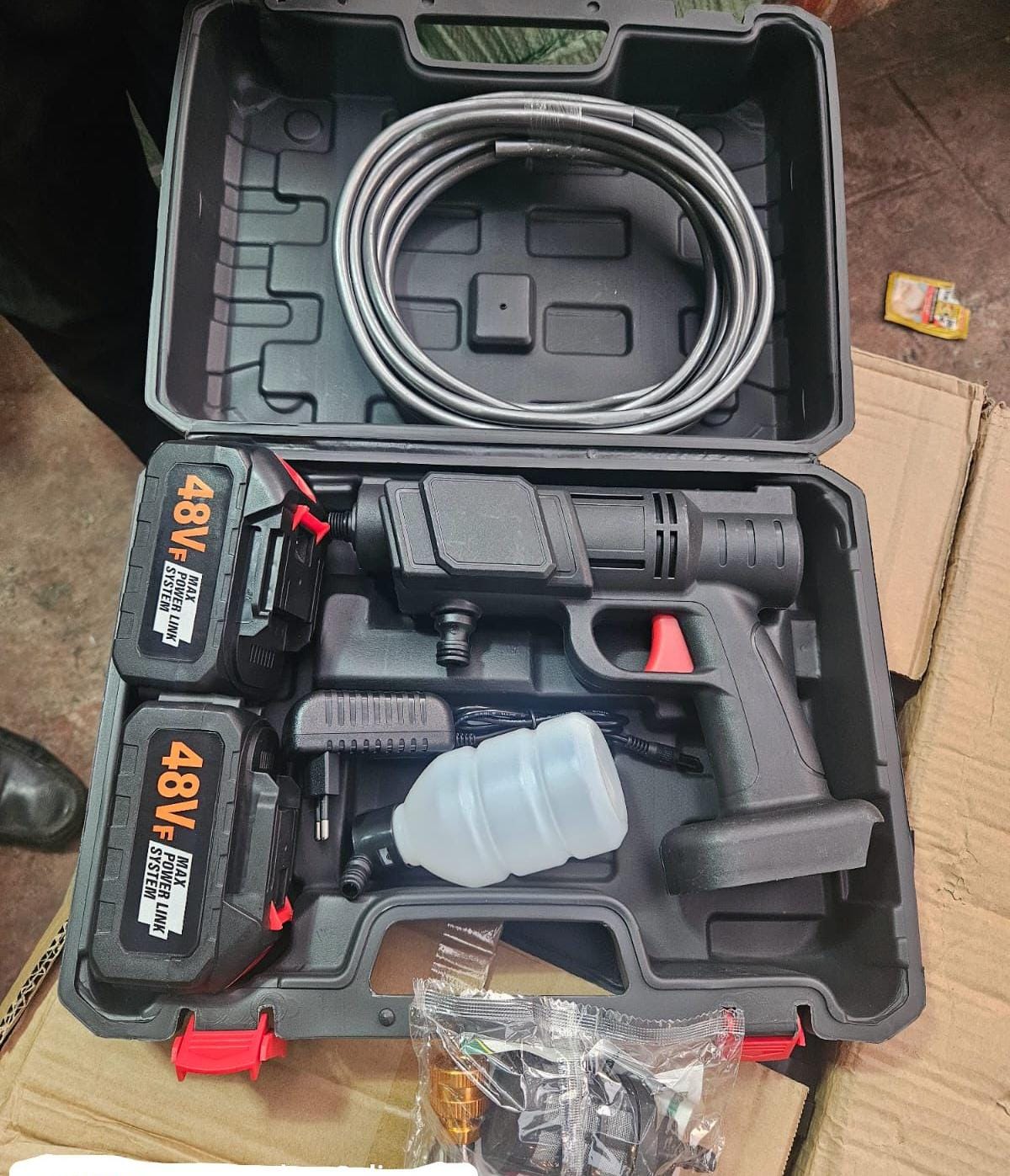 Wireless High Pressure Washer Gun for Car & Bike Cleaning - Image 2