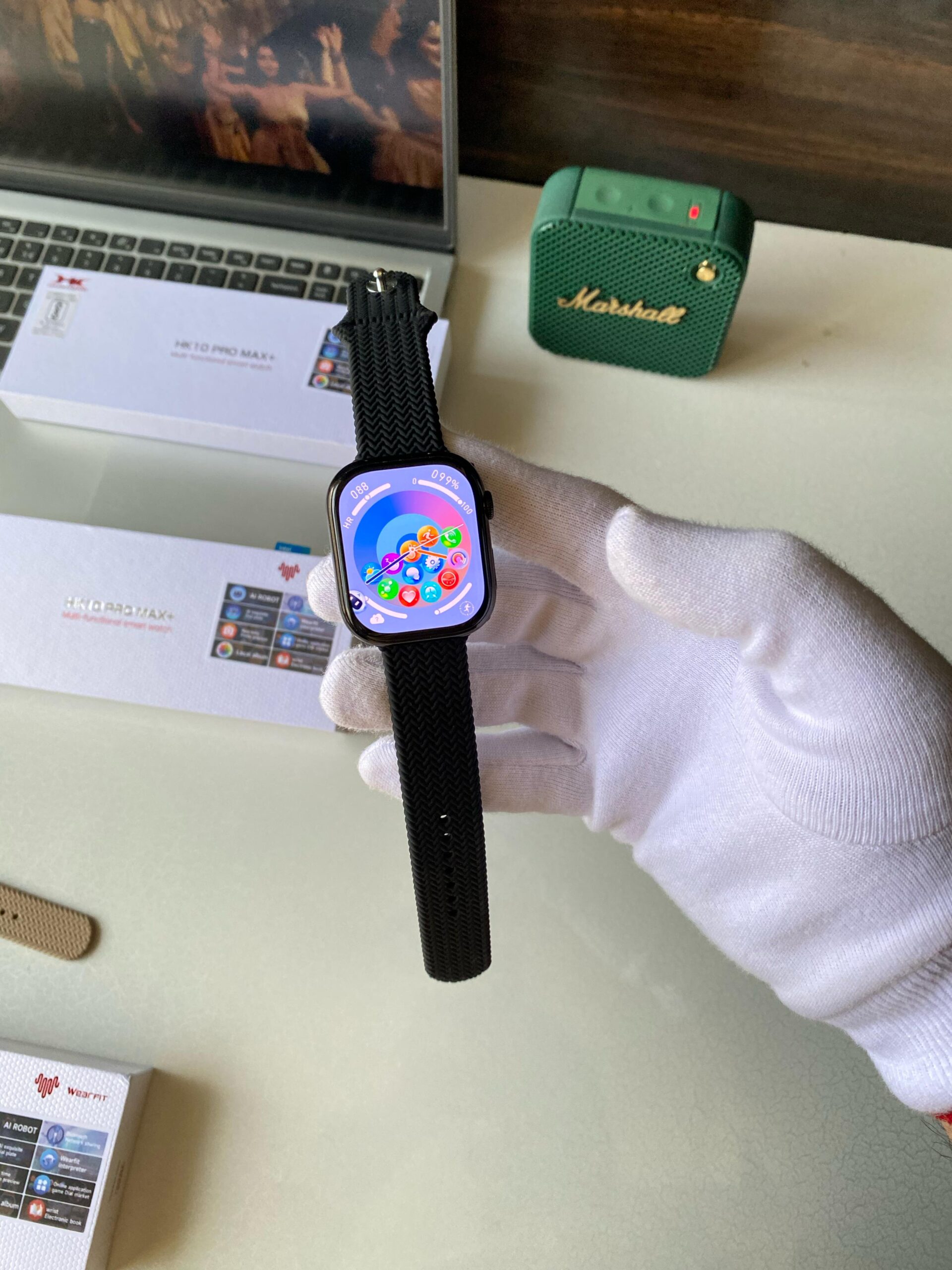 HK10 Pro Max+ AMOLED Smartwatch with AI Features & 4GB Storage - Image 16