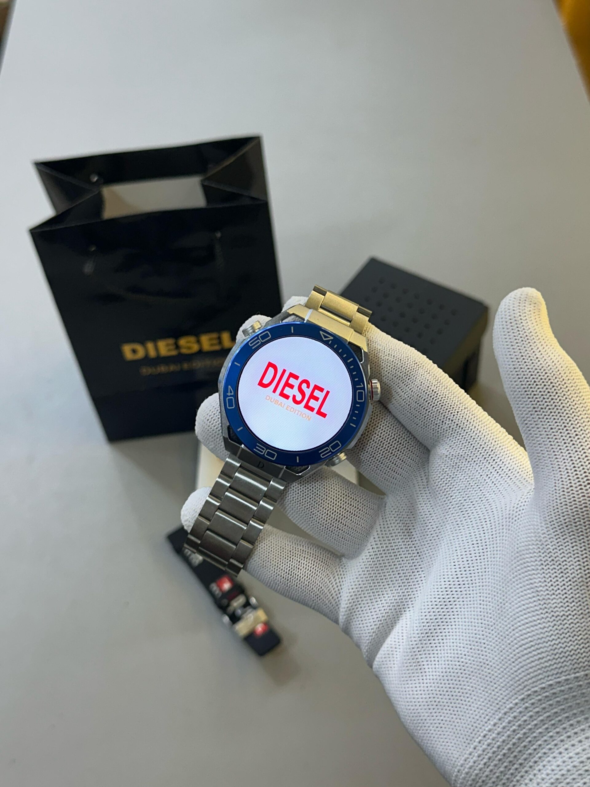Diesel Style Round Smartwatch with Dual Strap & Fitness Tracking - Image 13