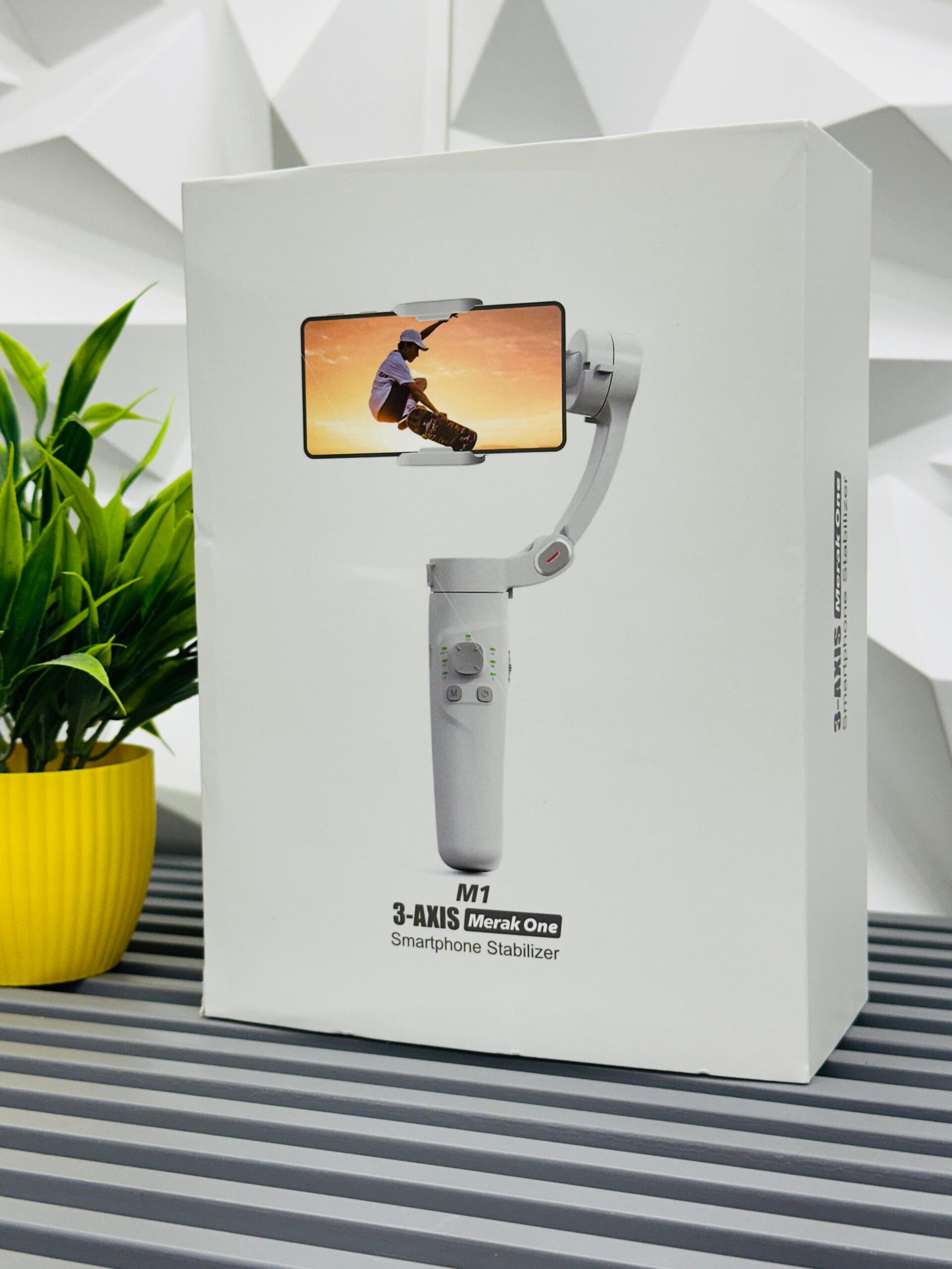 M1 3-Axis Smartphone Gimbal Stabilizer for Vlogging & Travel