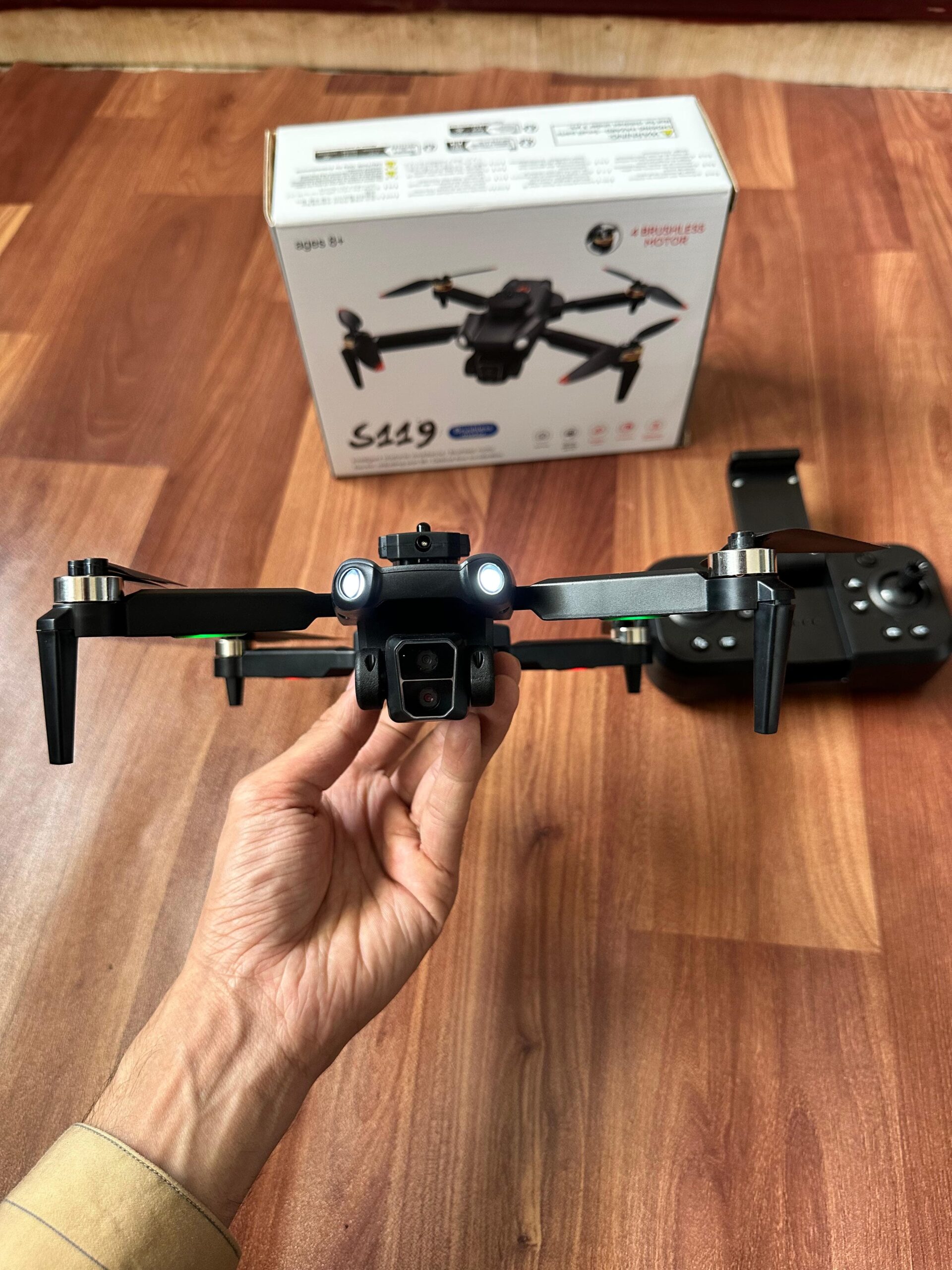 S119 Max Dual Camera Drone with Gimbal & Brushless Motor - Image 3