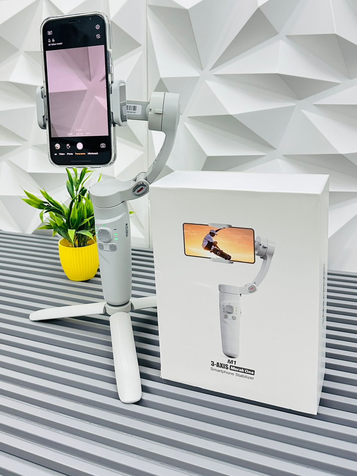 M1 3-Axis Smartphone Gimbal Stabilizer for Vlogging & Travel - Image 2