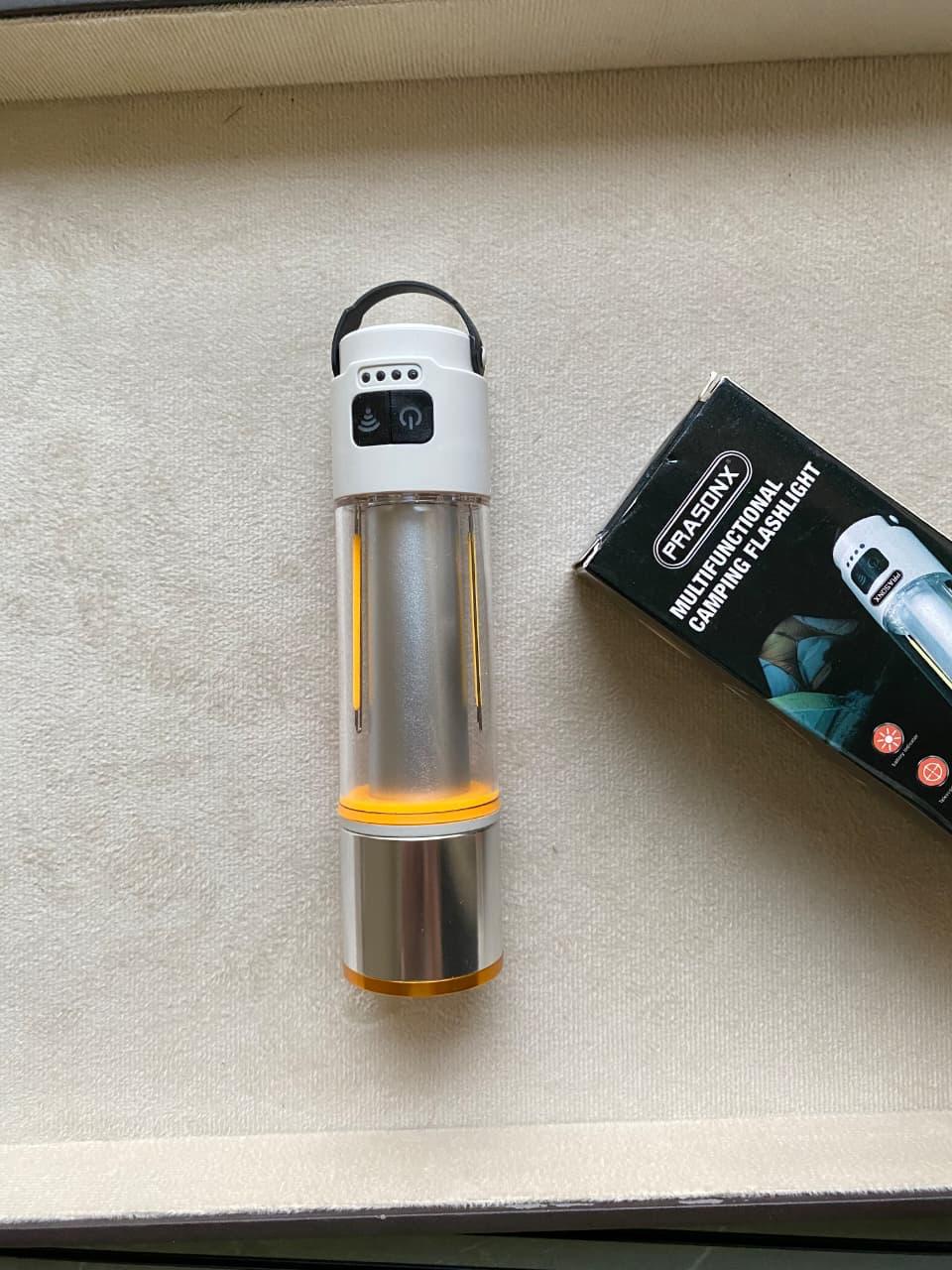 Multi-Function Rechargeable Flash Light with SOS Mode & Power Bank - Image 5