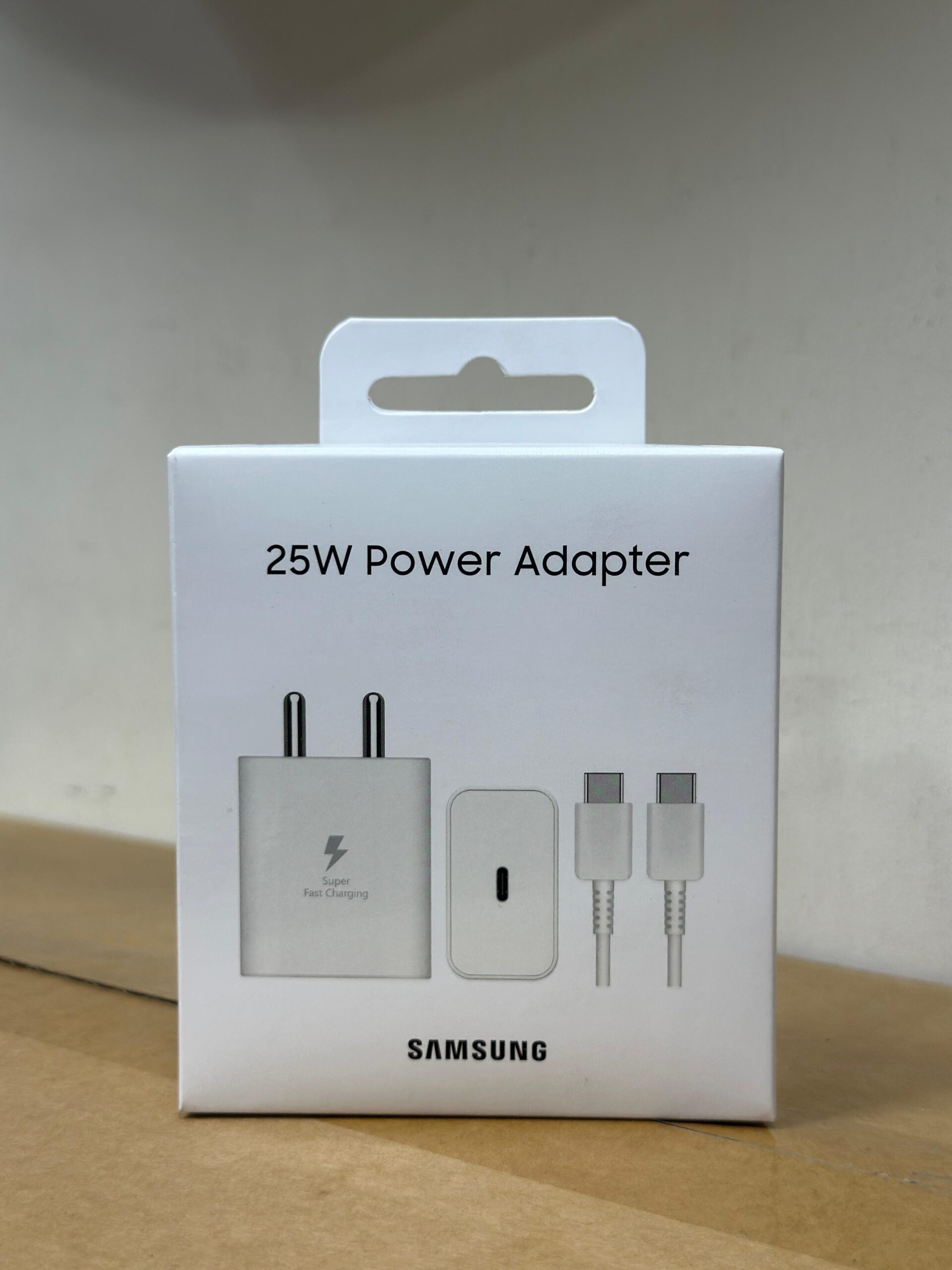 25W Super Fast Charging Power Adapter with USB-C Cable – Complete Charging Kit for Android Smartphones & Tablets