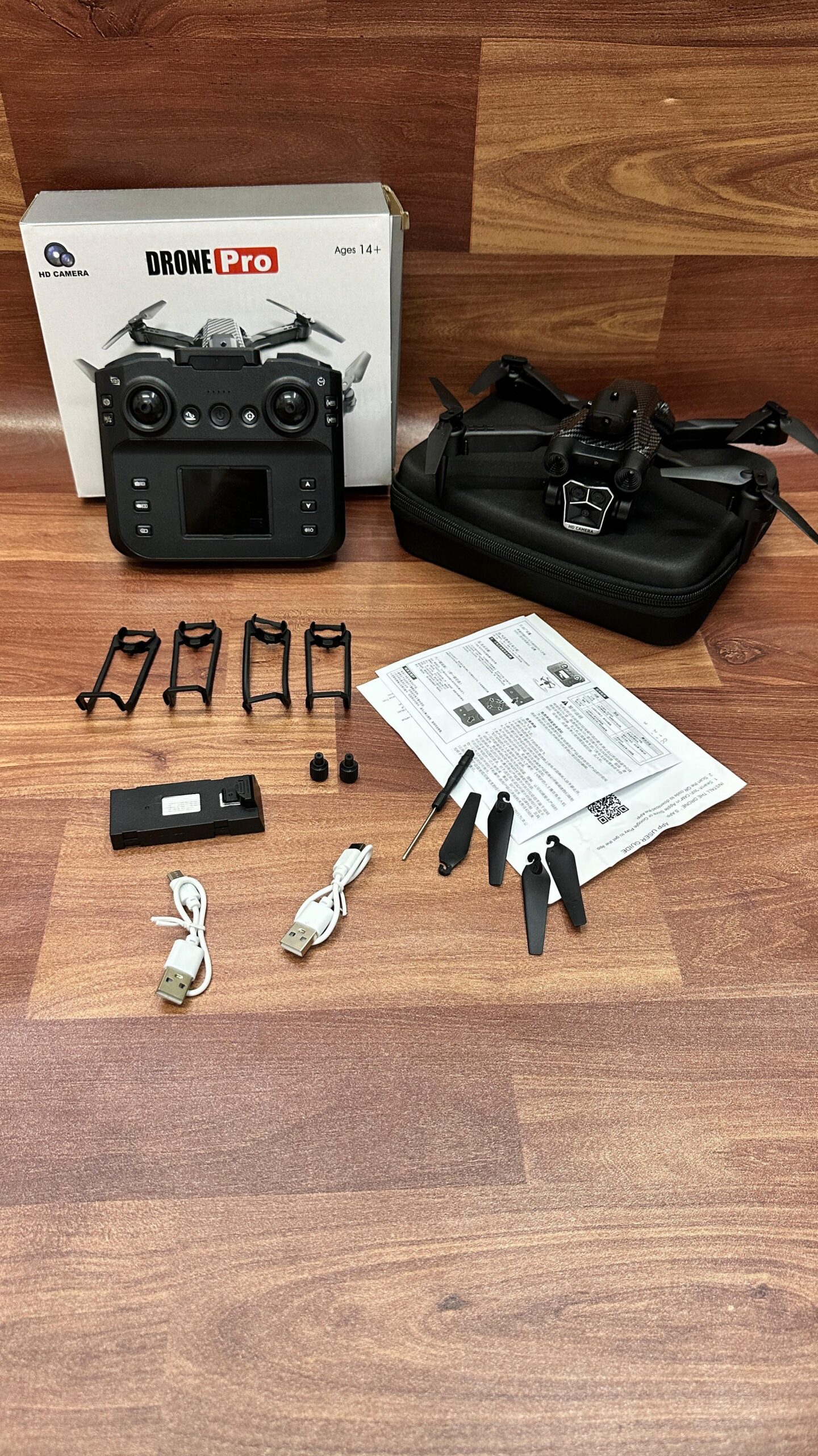 S602 Foldable Drone with HD Camera & Display Remote Control - Image 17