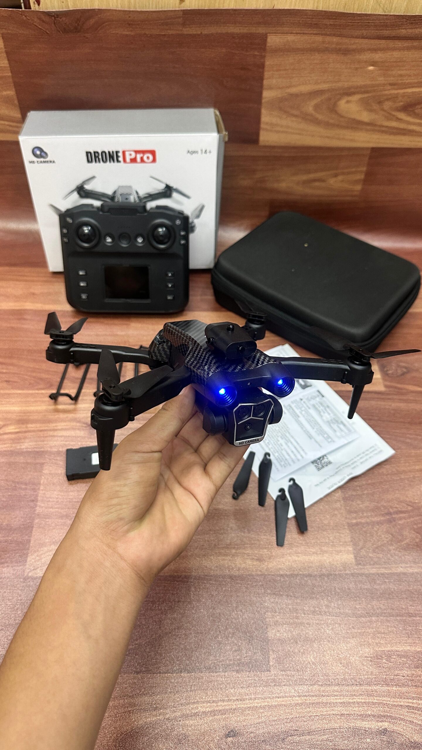 S602 Foldable Drone with HD Camera & Display Remote Control - Image 14