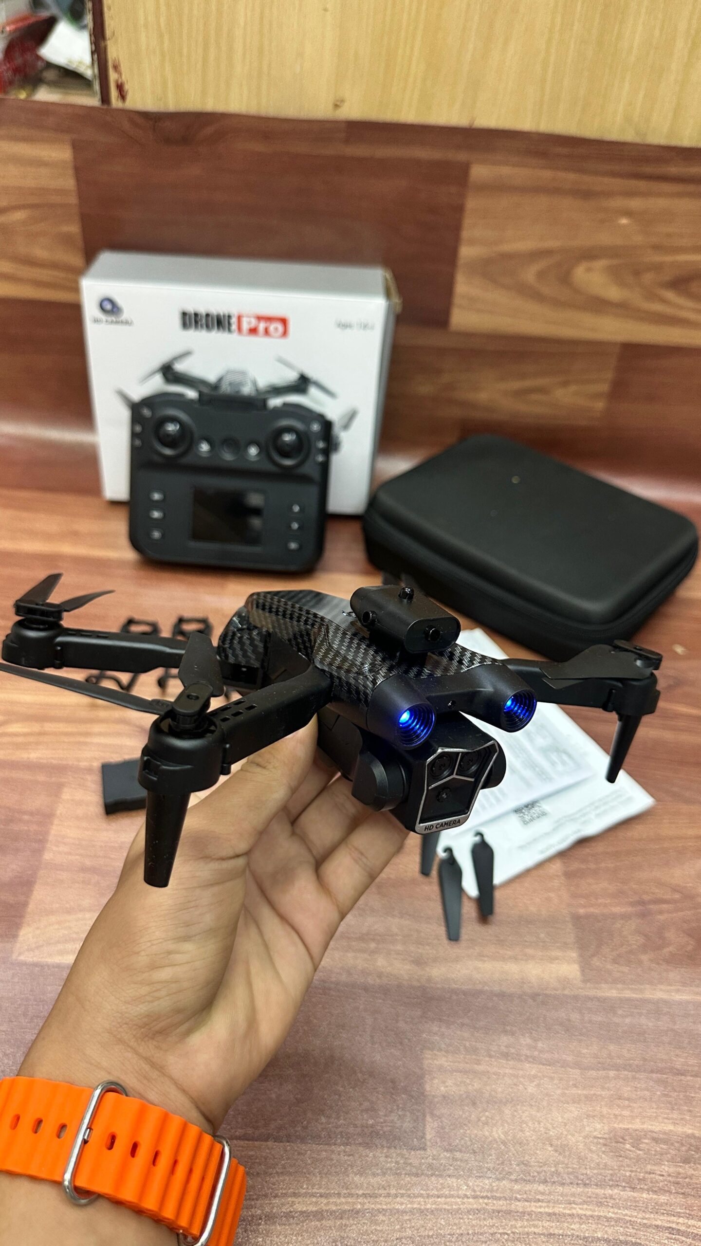 S602 Foldable Drone with HD Camera & Display Remote Control - Image 10