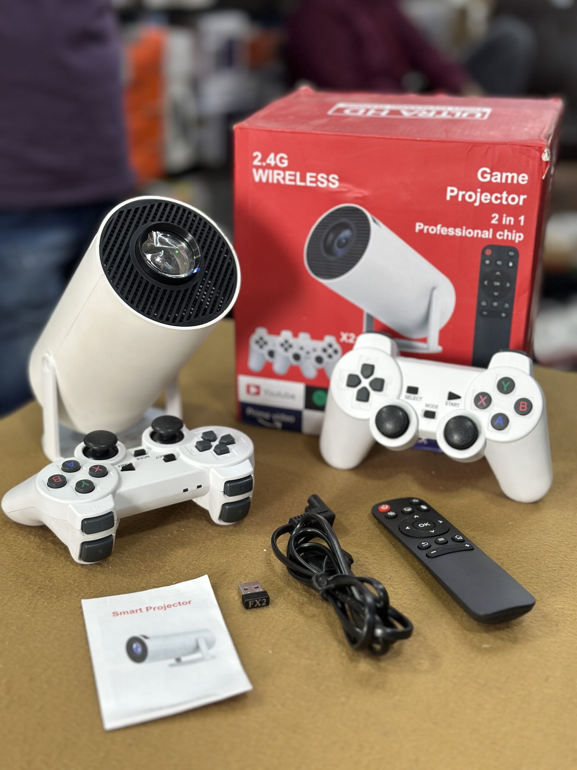 HY300 4K Gaming Projector Console with 20,000 Built-in Games - Image 5