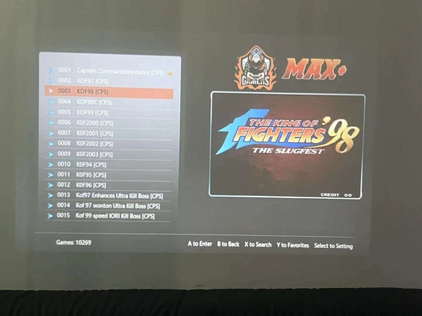 HY300 4K Gaming Projector Console with 20,000 Built-in Games - Image 9