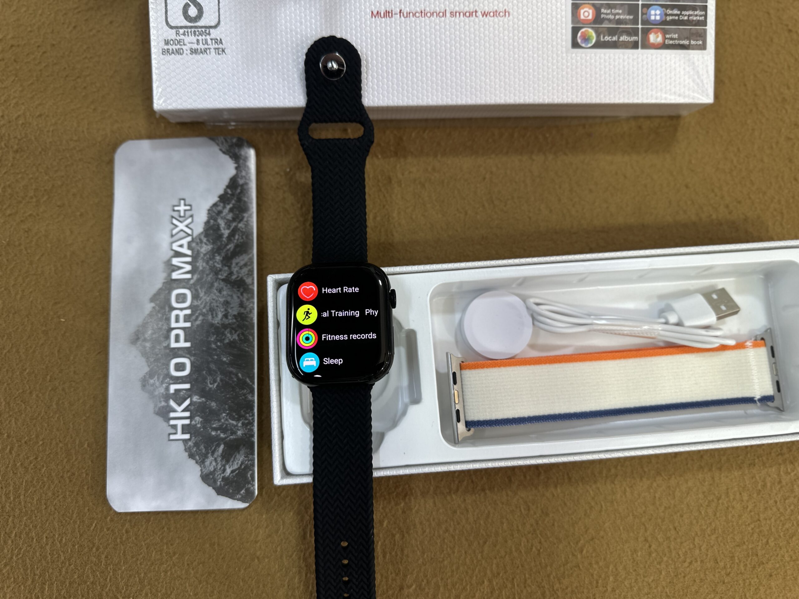 HK10 Pro Max+ AMOLED Smartwatch with AI Features & 4GB Storage - Image 2