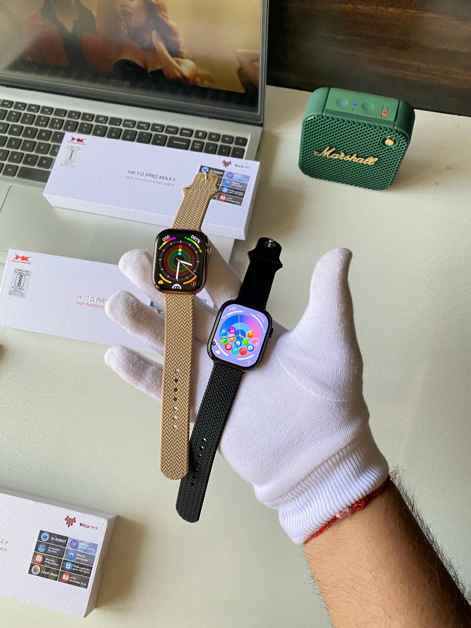 HK10 Pro Max+ AMOLED Smartwatch with AI Features & 4GB Storage - Image 10