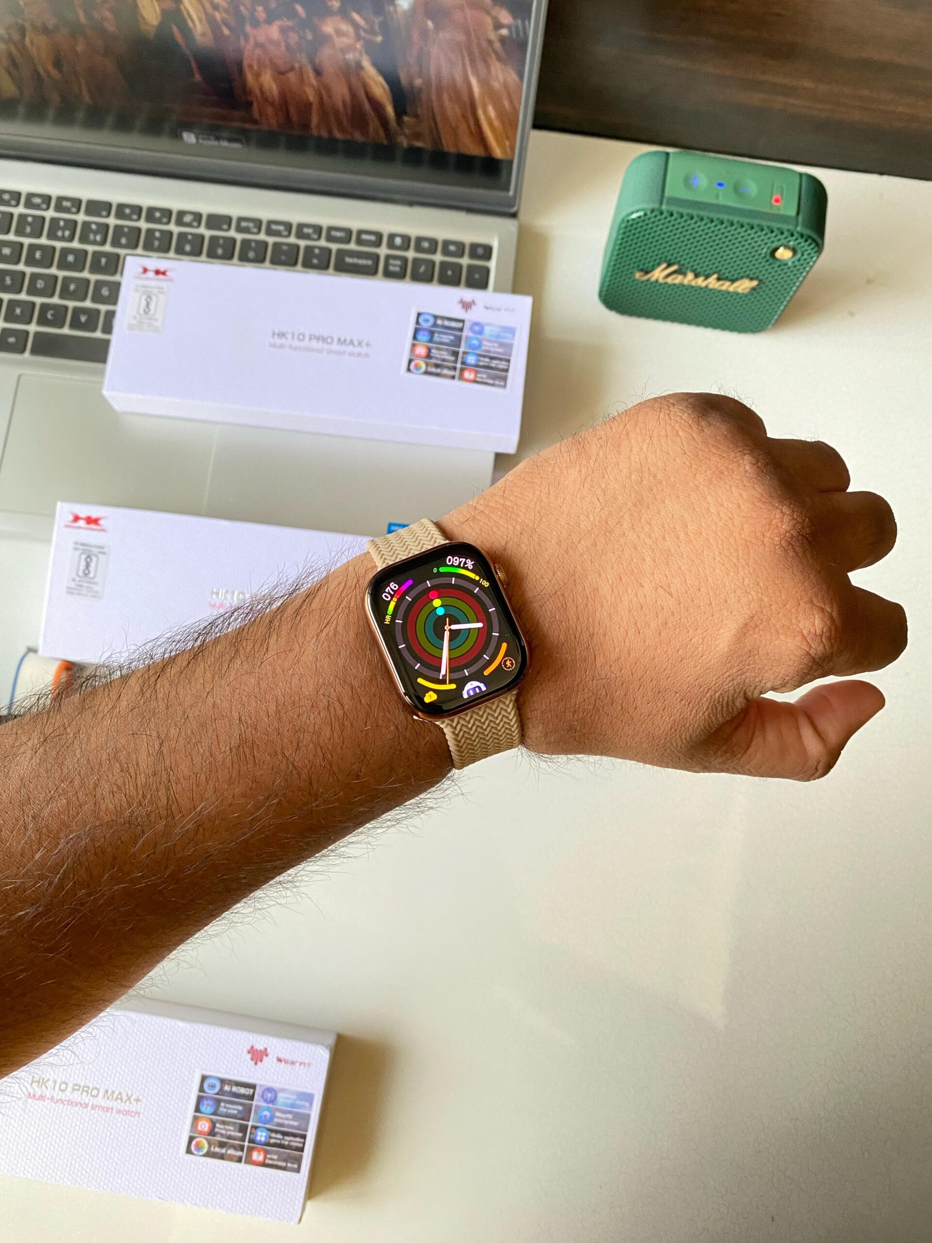 HK10 Pro Max+ AMOLED Smartwatch with AI Features & 4GB Storage - Image 17