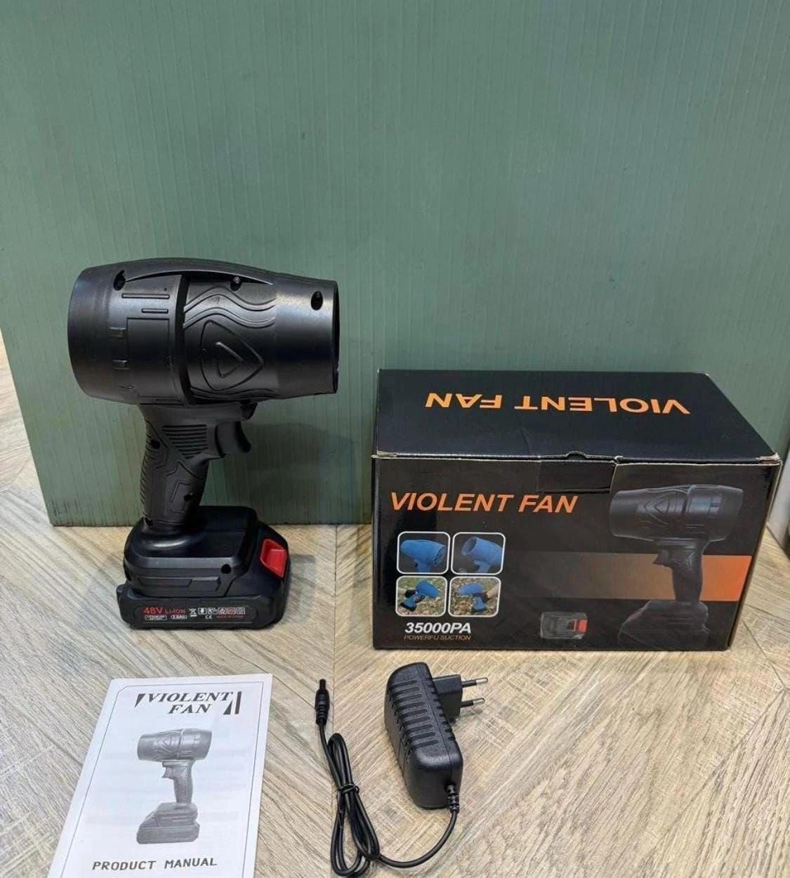 Cordless Mini Jet Blower / Violent Fan 48V for Cleaning & Drying - Image 4