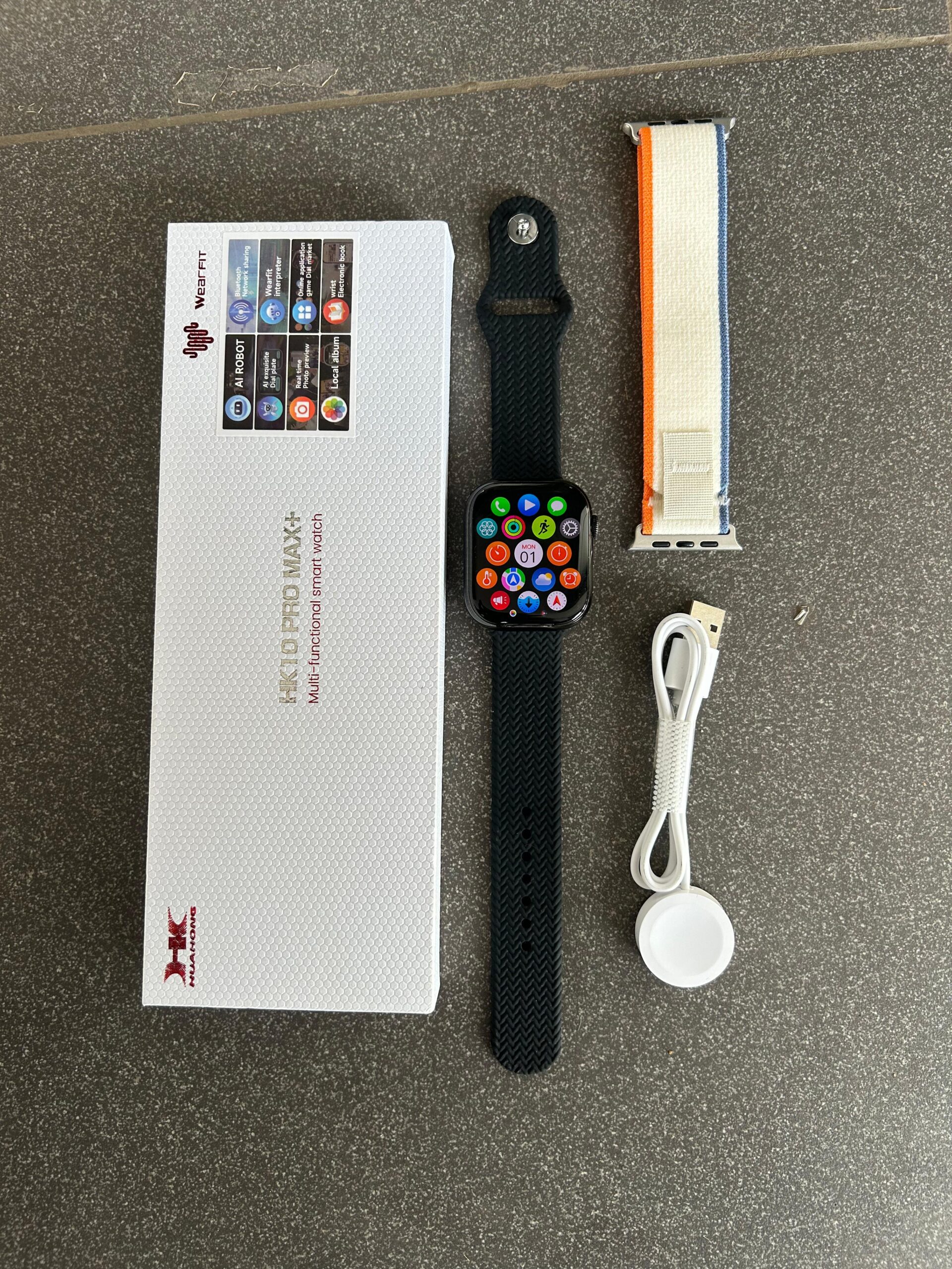 HK10 Pro Max+ AMOLED Smartwatch with AI Features & 4GB Storage - Image 9