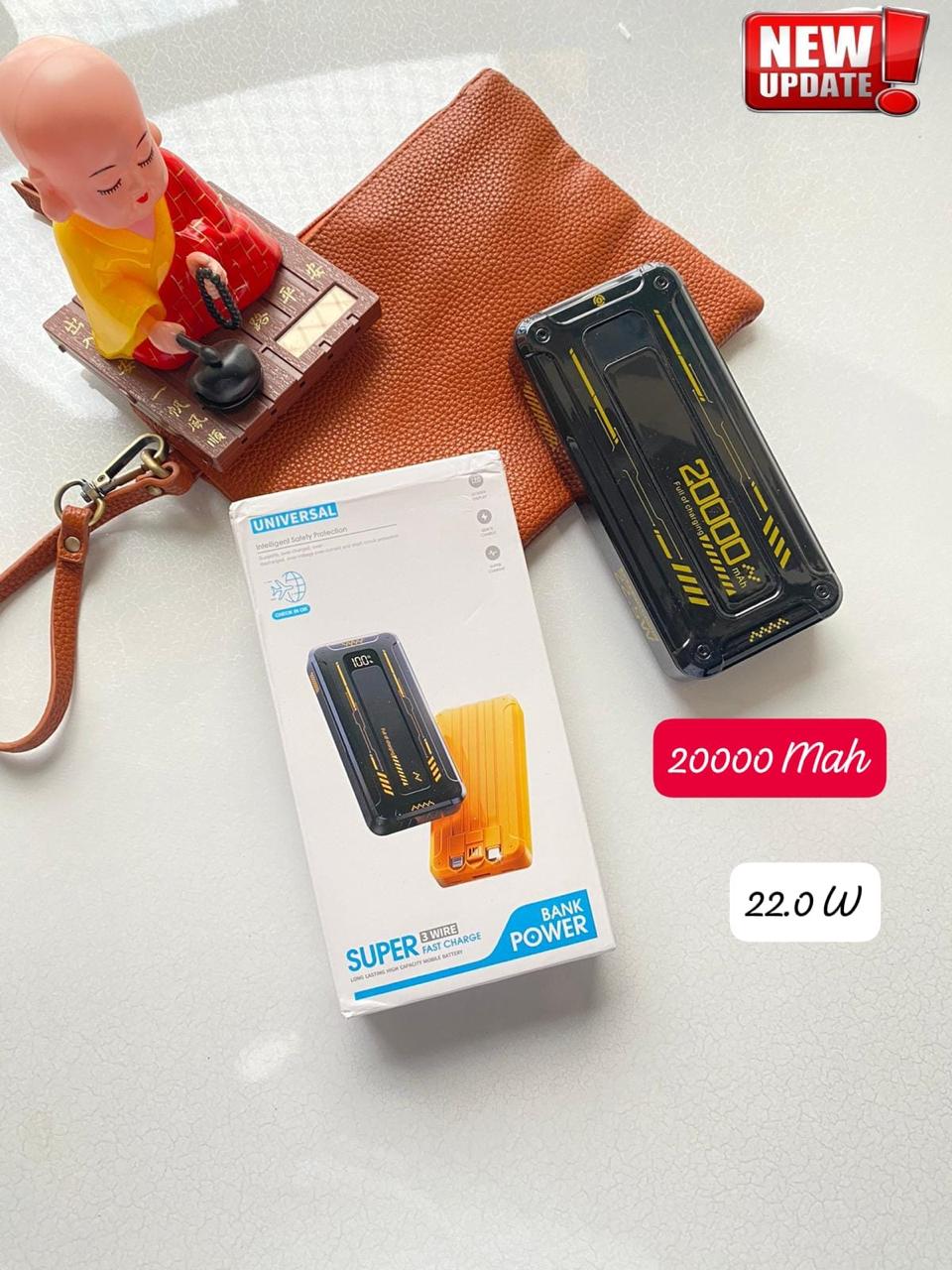 Universal 20000mAh Fast Charging Powerbank with LED Display - Image 4
