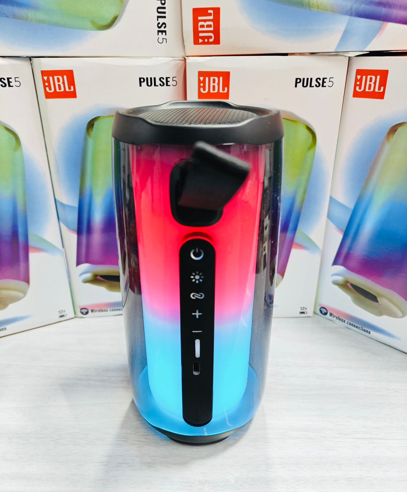 JBL Pulse 5 LED Bluetooth Speaker with 360° Light Show & Deep Bass - Image 9