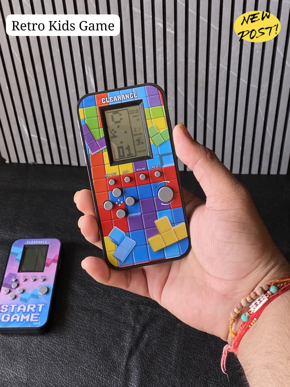 Retro Kids Handheld Game Console with Built-in Games - Image 4