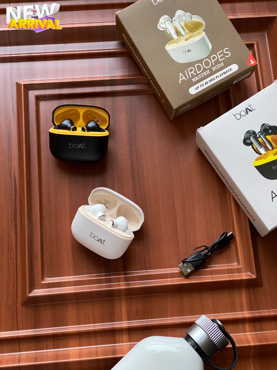 Boat Airdopes Master Buds TWS Earbuds with 48H Playback (Buy 1 Get 1 Free)