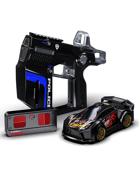 3-in-1 Laser Gun RC Racing Car with Projection Light & Shooting Mode - Image 3