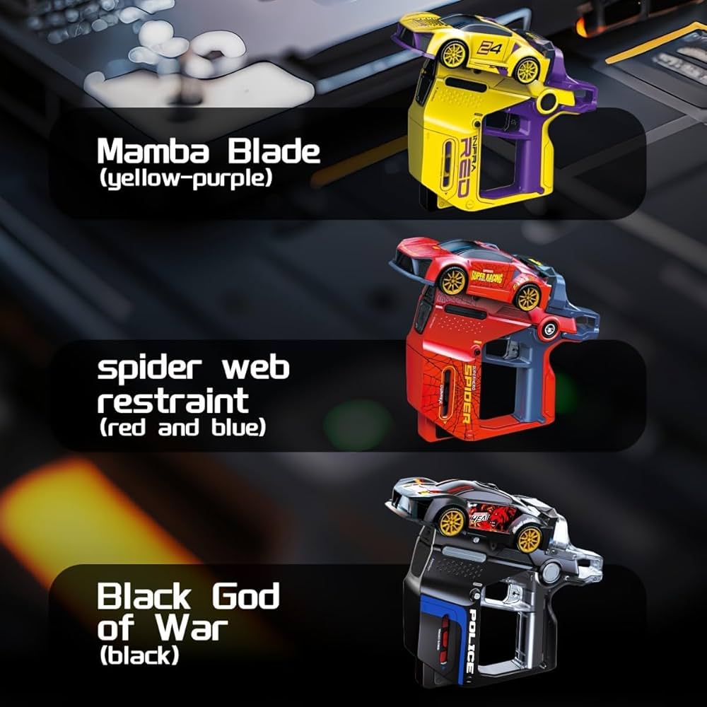 3-in-1 Laser Gun RC Racing Car with Projection Light & Shooting Mode - Image 2