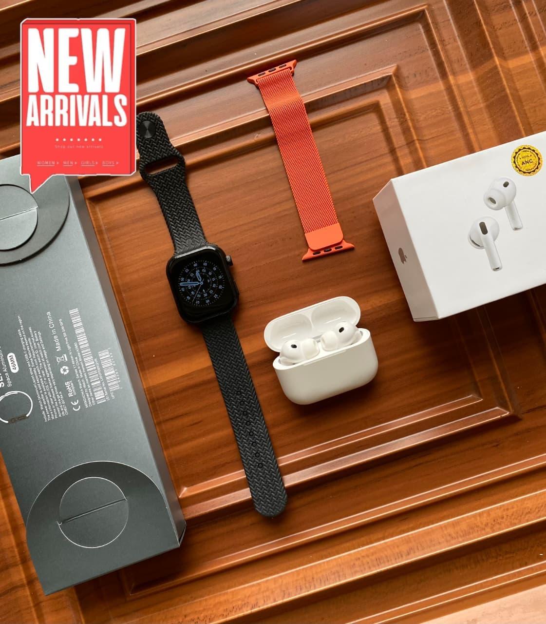 Premium Series 11 Smartwatch & ANC Earbuds Combo