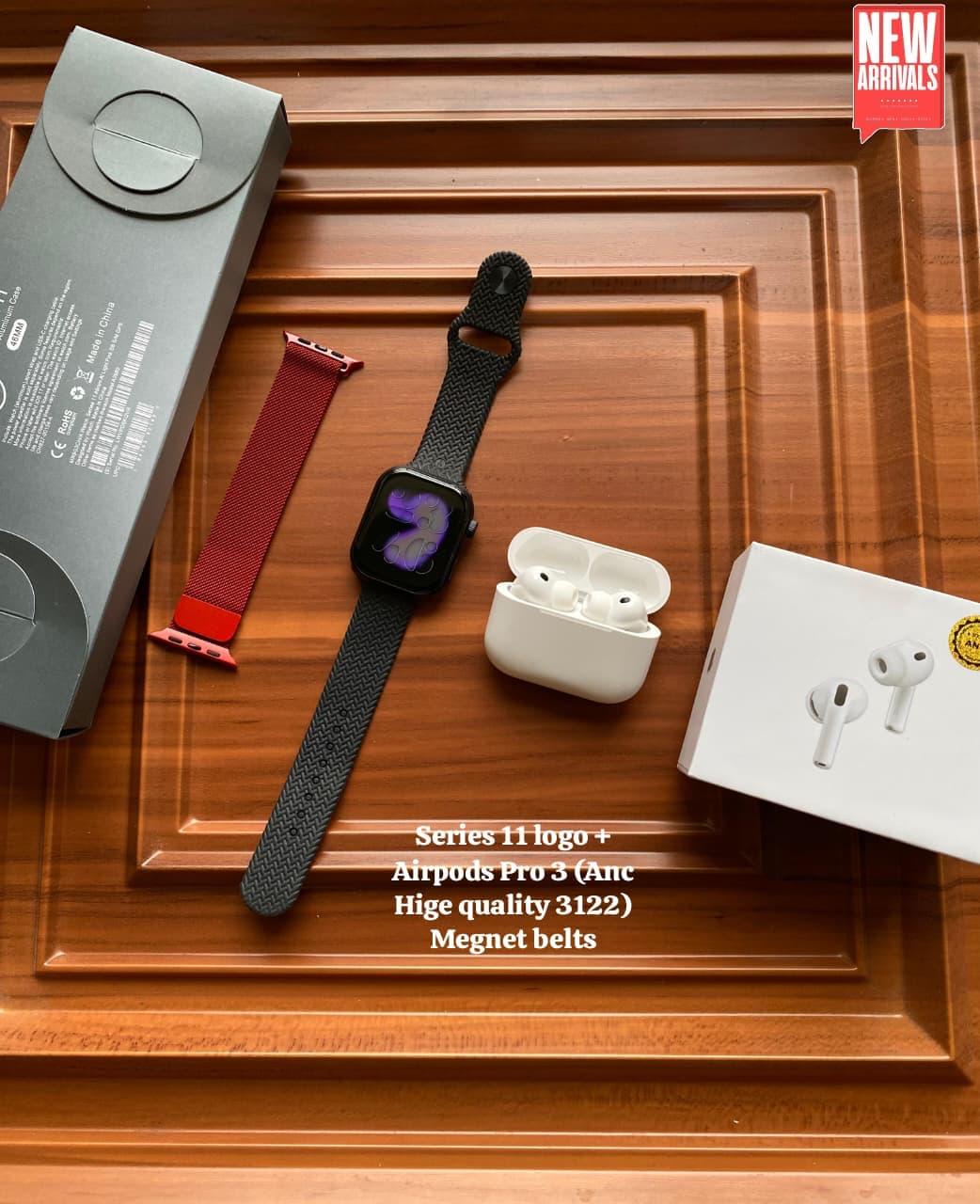 Premium Series 11 Smartwatch & ANC Earbuds Combo - Image 6