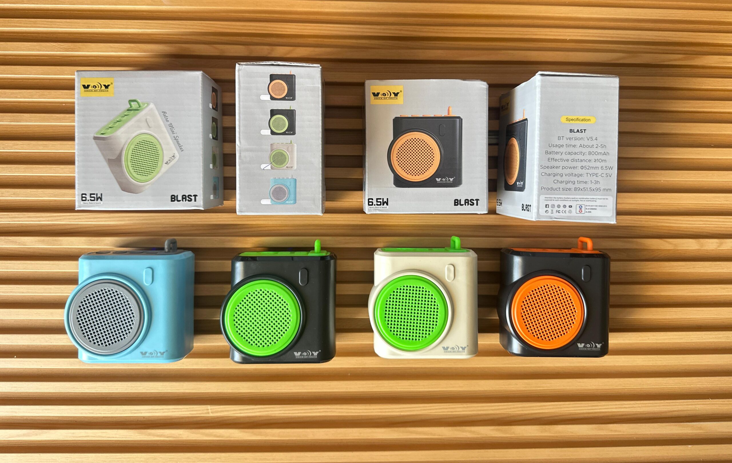 VOY Blast 6.5W Portable Bluetooth Speaker - Image 3