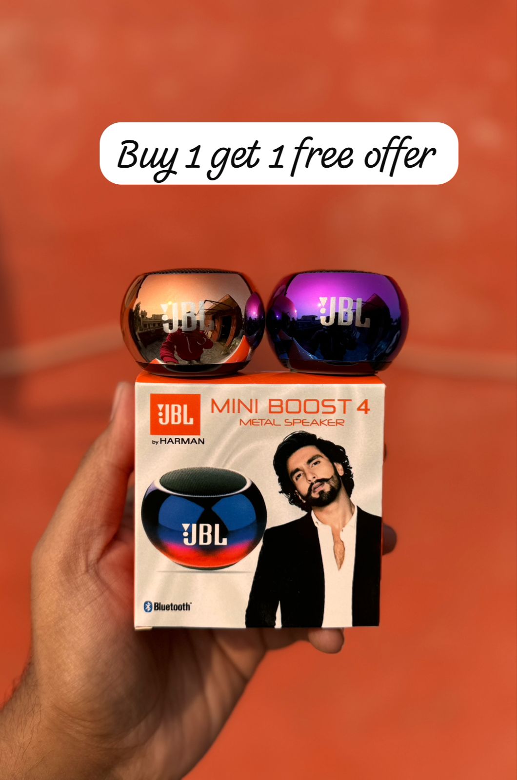 Mini Boost 4 Wireless Bluetooth Speaker (Buy 1 Get 1 Free) - Image 3