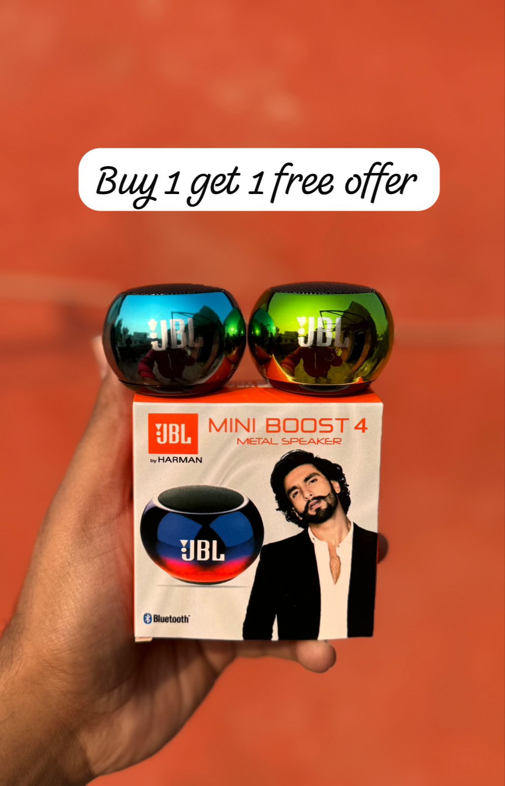 Mini Boost 4 Wireless Bluetooth Speaker (Buy 1 Get 1 Free) - Image 5