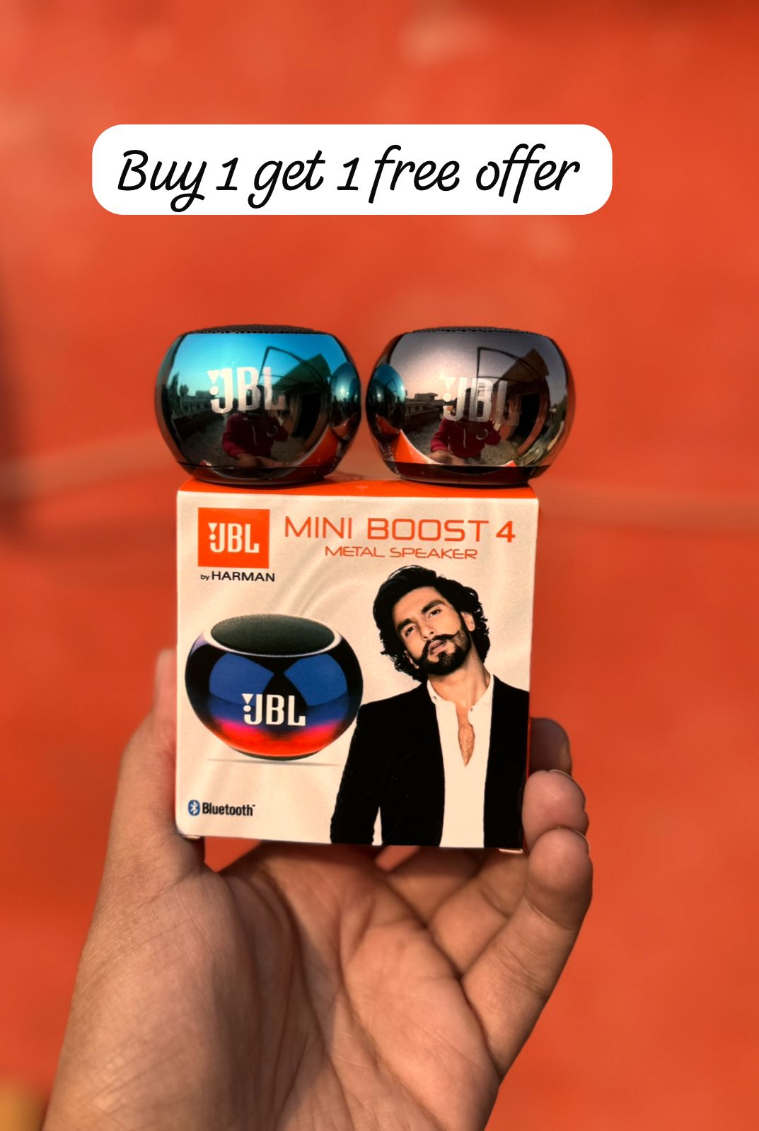 Mini Boost 4 Wireless Bluetooth Speaker (Buy 1 Get 1 Free) - Image 2