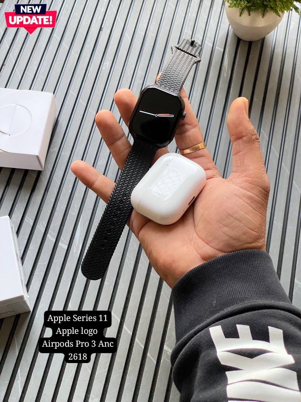Series 11 Smartwatch & Pro ANC Earbuds Combo - Image 4