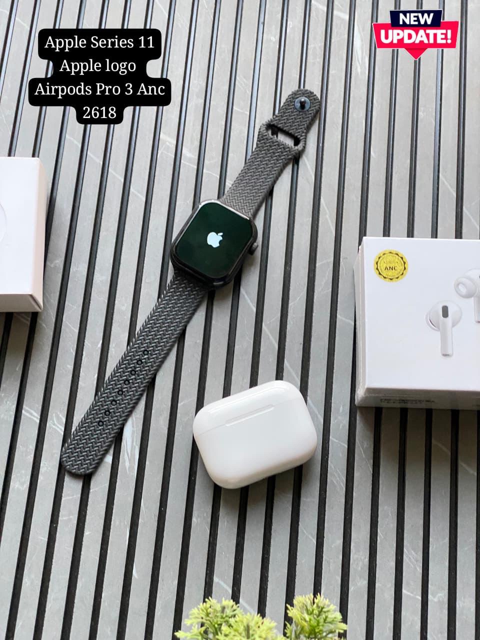 Series 11 Smartwatch & Pro ANC Earbuds Combo