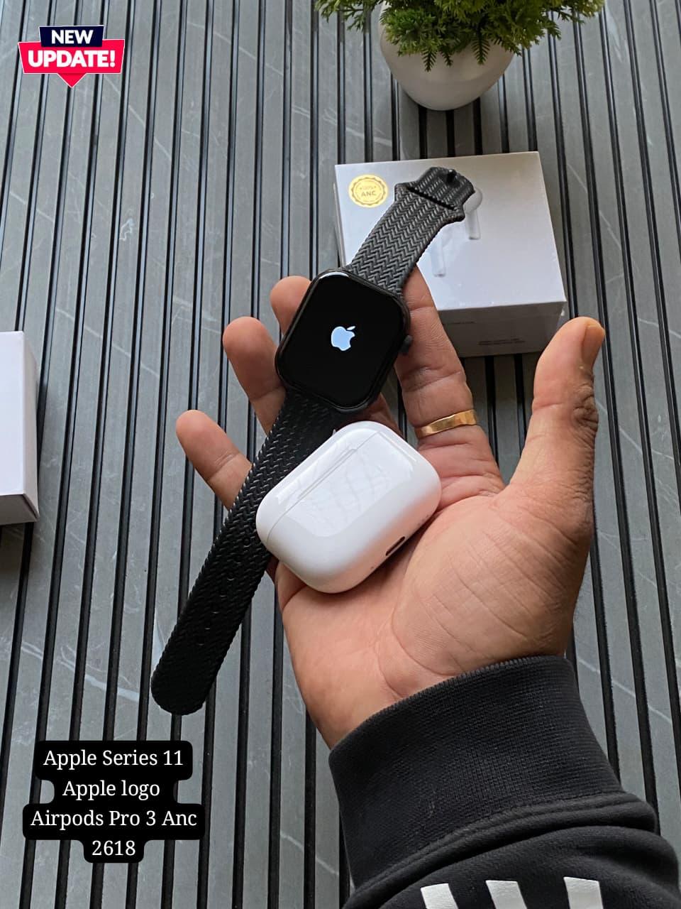 Series 11 Smartwatch & Pro ANC Earbuds Combo - Image 3