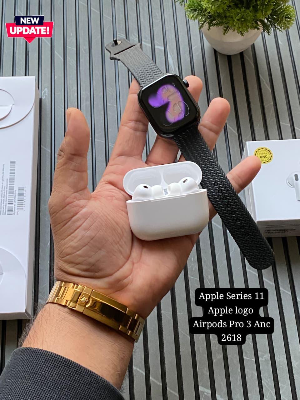 Series 11 Smartwatch & Pro ANC Earbuds Combo - Image 6