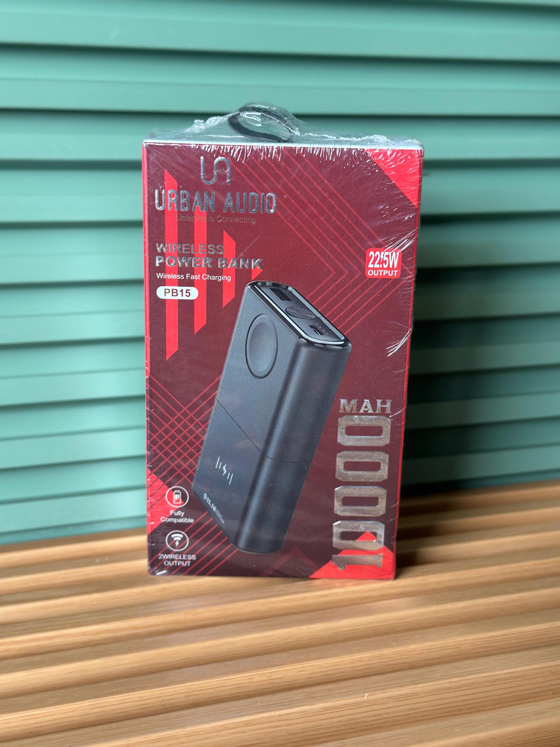 Urban Audio PB15 10000mAh Wireless Fast Charging Power Bank