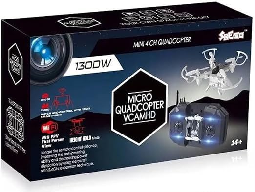 Mini WiFi FPV Camera Quadcopter Drone with Altitude Hold - Image 5
