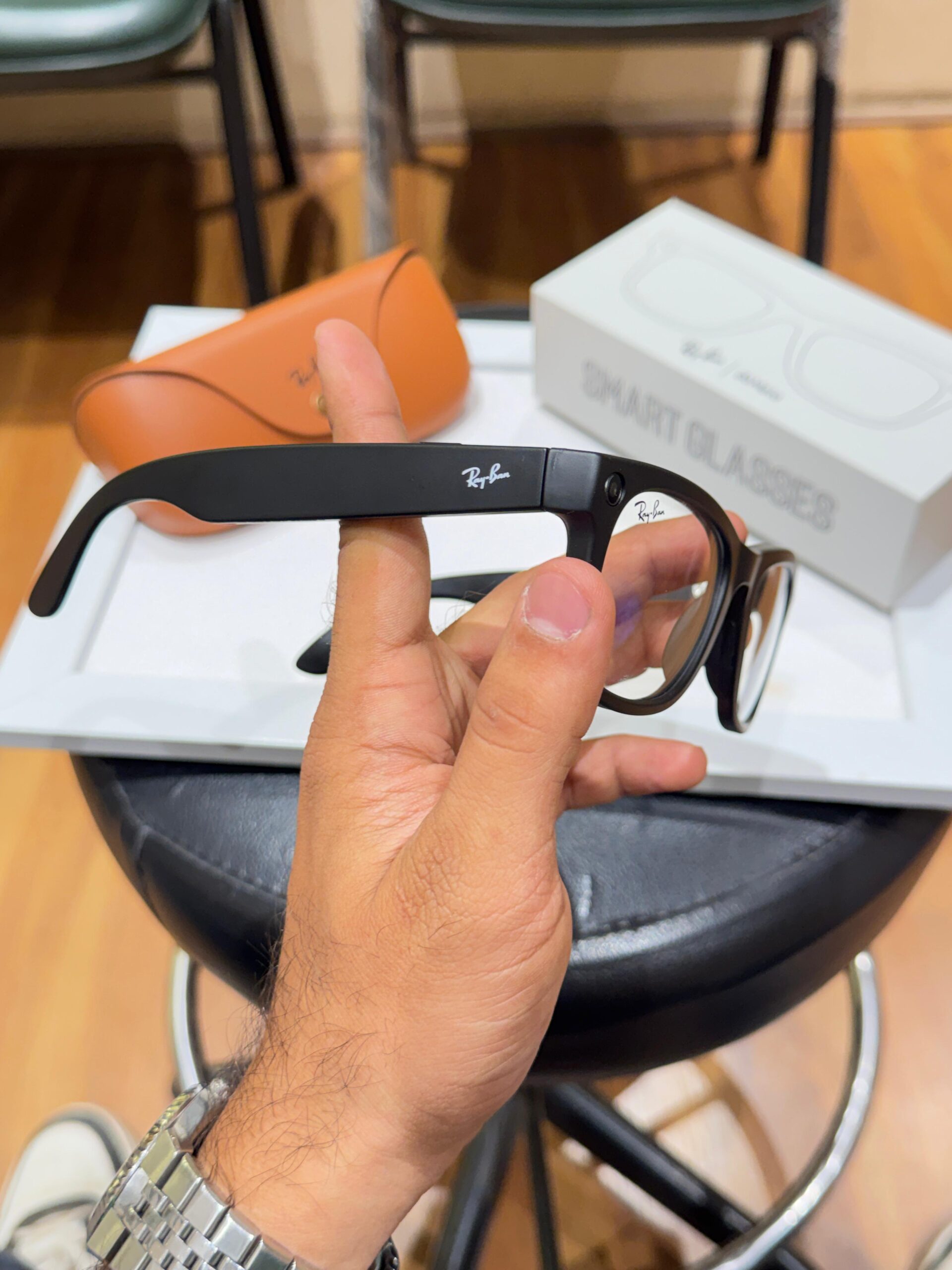 Premium AI Smart Camera Glasses with Bluetooth Audio - Image 5
