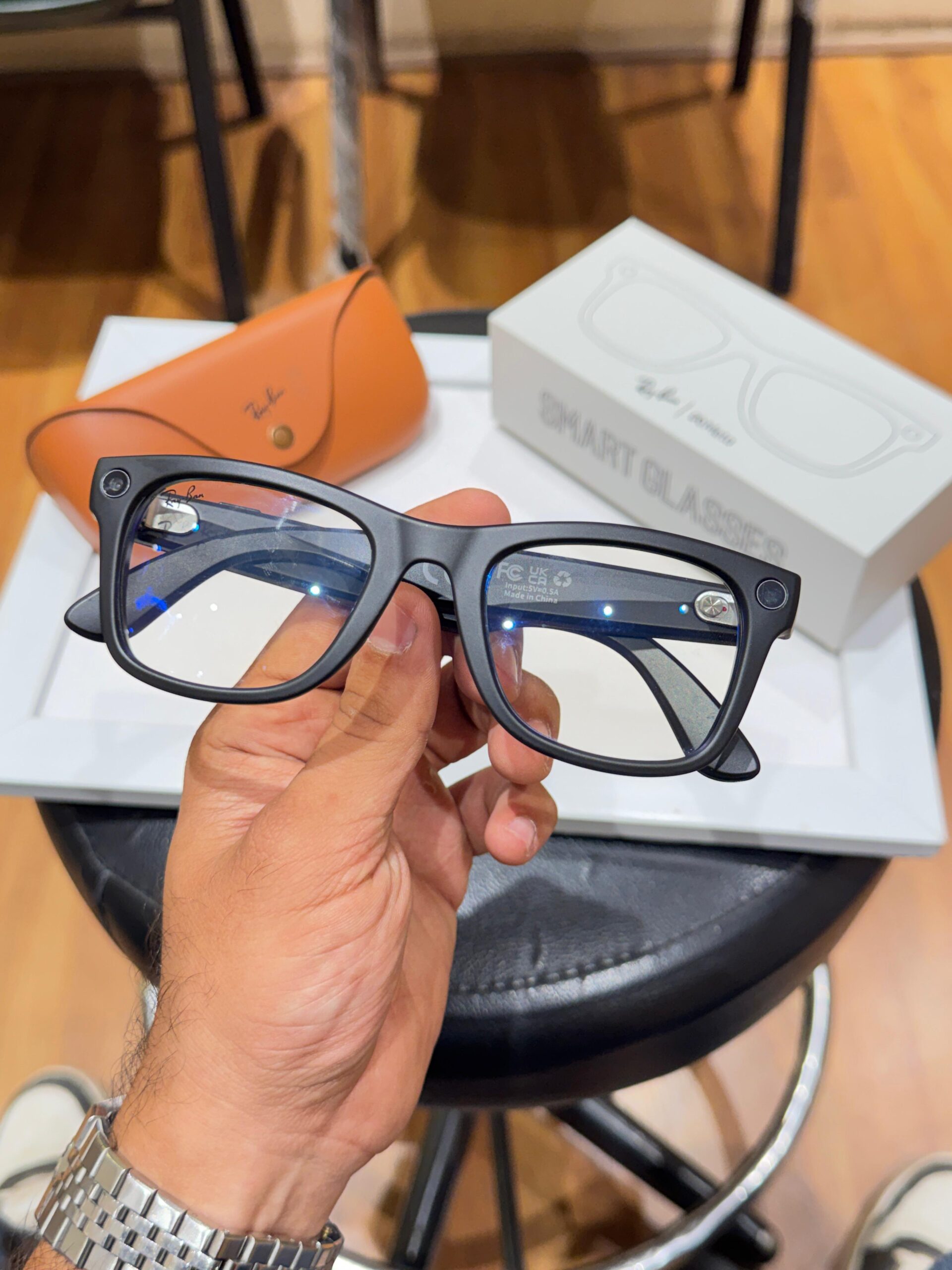 Premium AI Smart Camera Glasses with Bluetooth Audio - Image 4