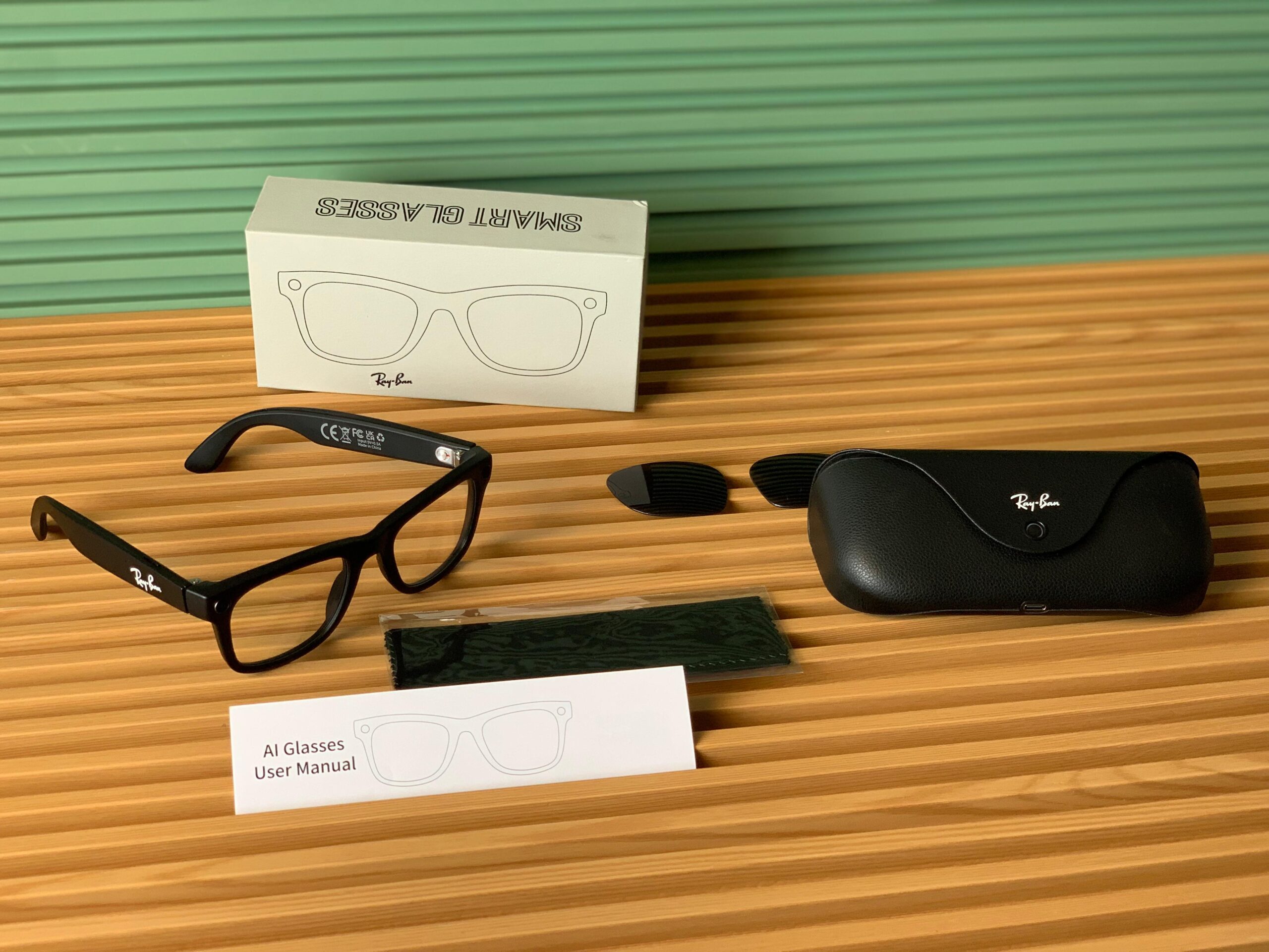 Premium AI Smart Camera Glasses with Bluetooth Audio