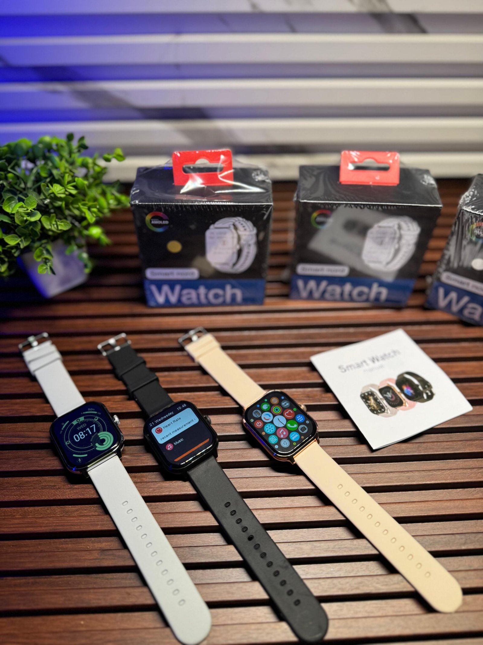 Premium AMOLED Bluetooth Calling Smart Watch