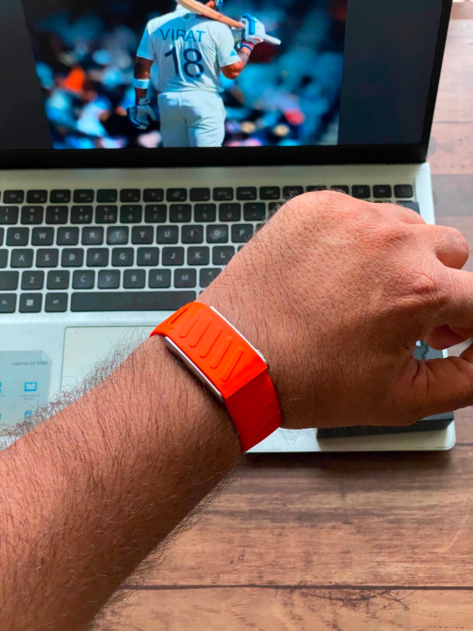 Screenless Smart Fitness Band with Dual Straps | Heart Rate Monitor | 10+ Days Battery | IP67 Waterproof - Image 6