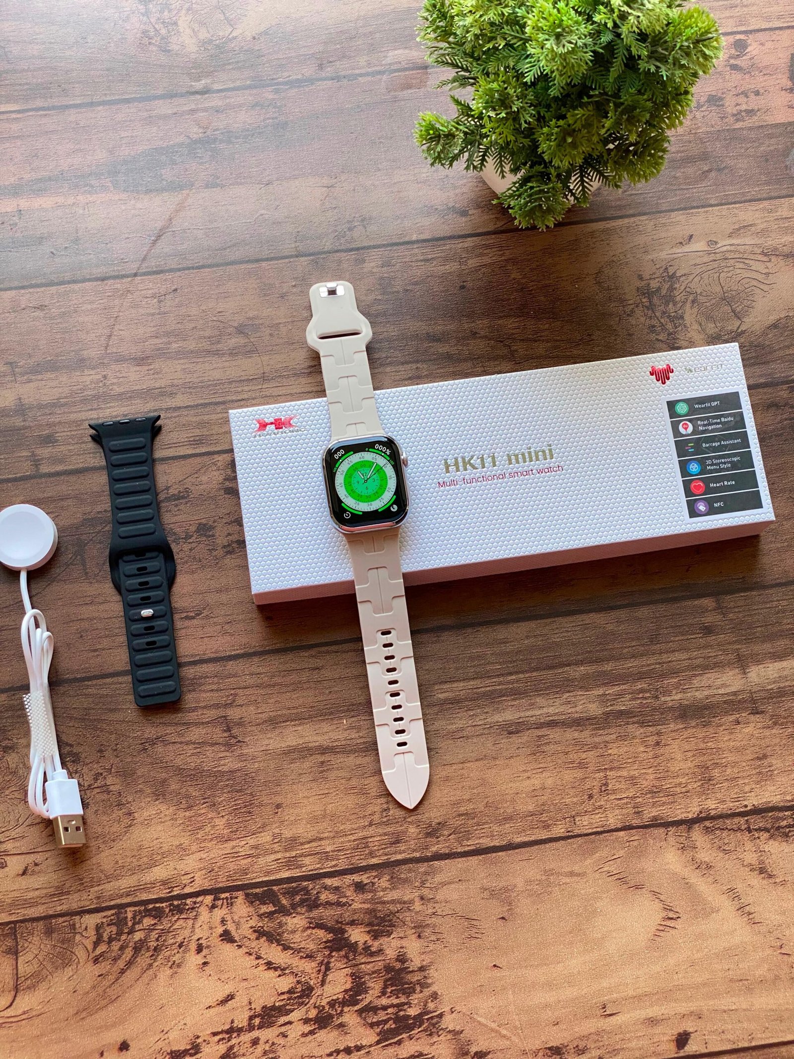 HK11 Mini Max Smartwatch with Bluetooth Calling, AI Assistant & 1.9" HD Display (40mm) - Image 6