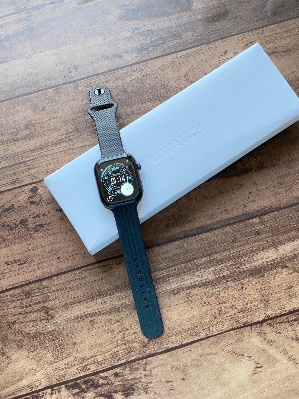 Series 11 Style 46mm Bluetooth Calling Smartwatch with Dual Silicone Straps - Image 2
