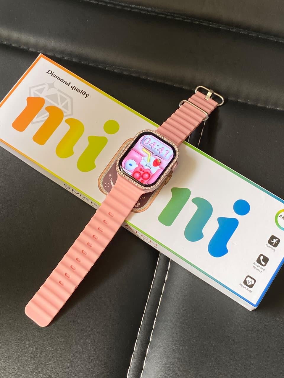 Diamond Edition Smartwatch with AMOLED Display, Bluetooth Calling & Dual Straps - Image 5