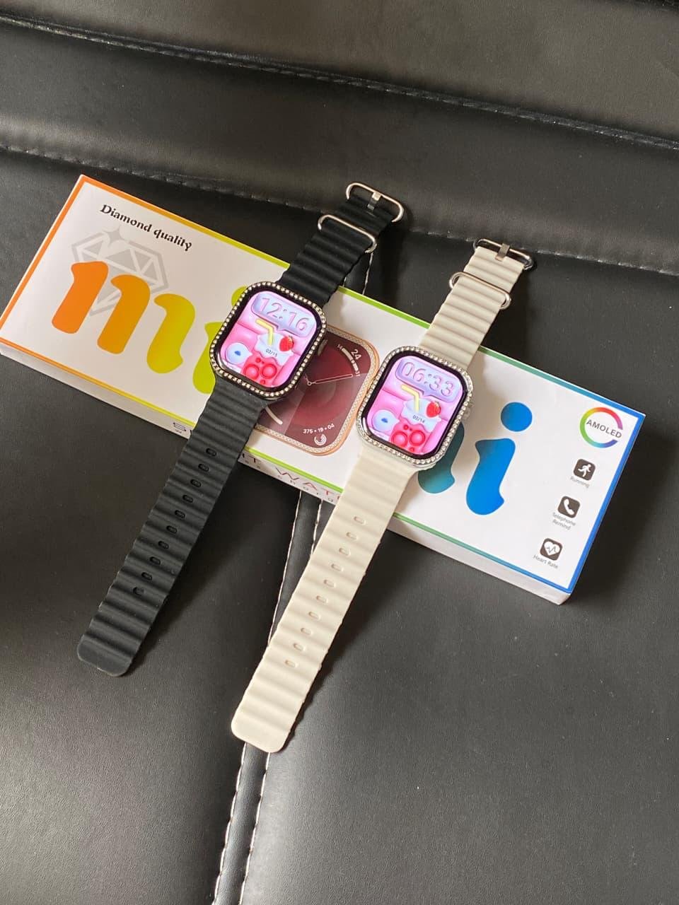 Diamond Edition Smartwatch with AMOLED Display, Bluetooth Calling & Dual Straps - Image 6